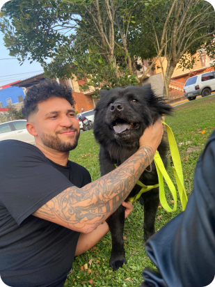 Primeira imagem de adoção